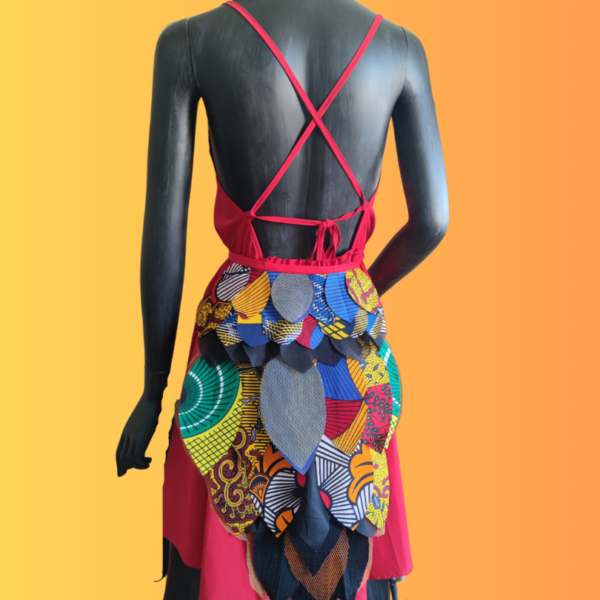 chemise upcycling bordeaux customisationle soleil est en nous