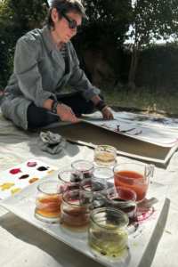 CHROMA LAB ASSOCIATION TEINTURE ET PEINTURE VEGETALE TALENCE JULIE BOMBESIN LE SOLEIL EST EN NOUS