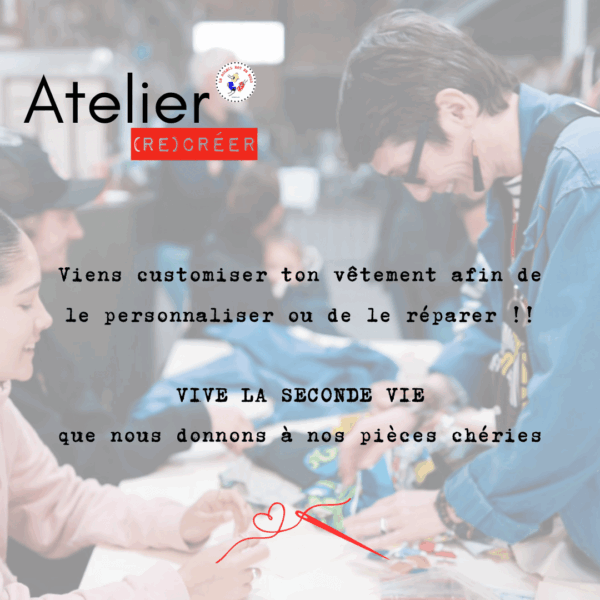 COURS DE COUTURE CUSTOMISATION UPCYCLING FETE DES MERES