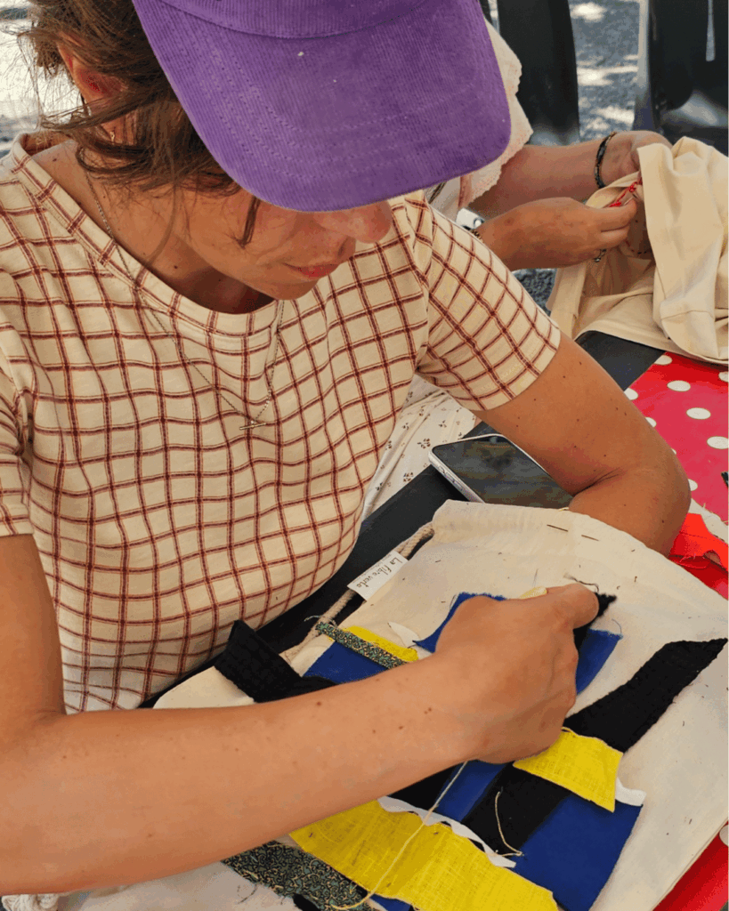 marché de créateurs bordeaux juin 2025 allées de tourny ateliers gratuits upcycling fait de çi de soi