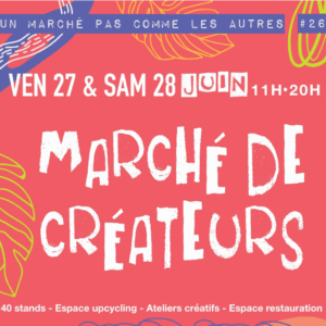 marché de créateurs bordeaux juin 2025 allées de tourny ateliers gratuits upcycling fait de çi de soi