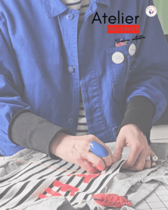 BRODERIE INTUITIVE darwin vide grenier emmaus secours populaire RELAIS GIRONDE BORDEAUX