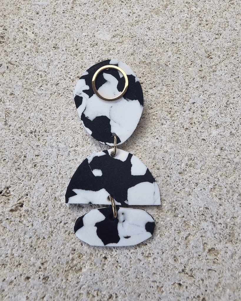 boucles d'oreilles pièce unique créateur