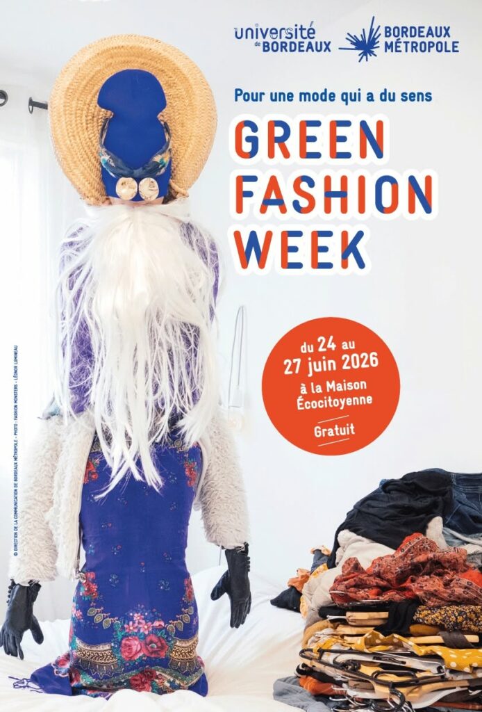 MAISON ECOCITOYENNE GREEN FASHION WEEK BORDEAUX UPCYCLING ATELIER COUTURE